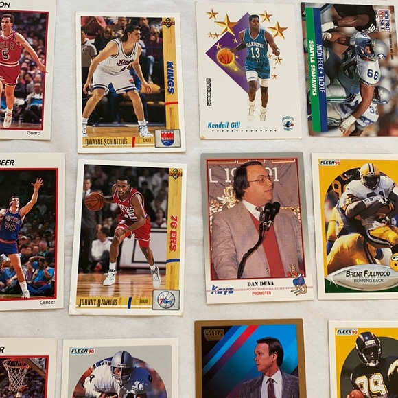 50pcs. Vintage Sports Cards Collection - Picture 10 of 14